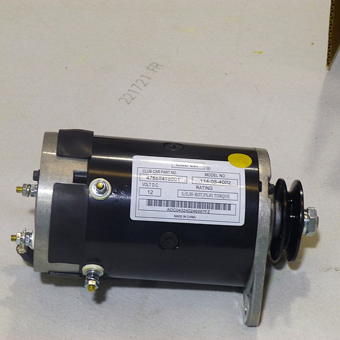 STARTER GENERATOR, EX40, PS - Club Car image 0