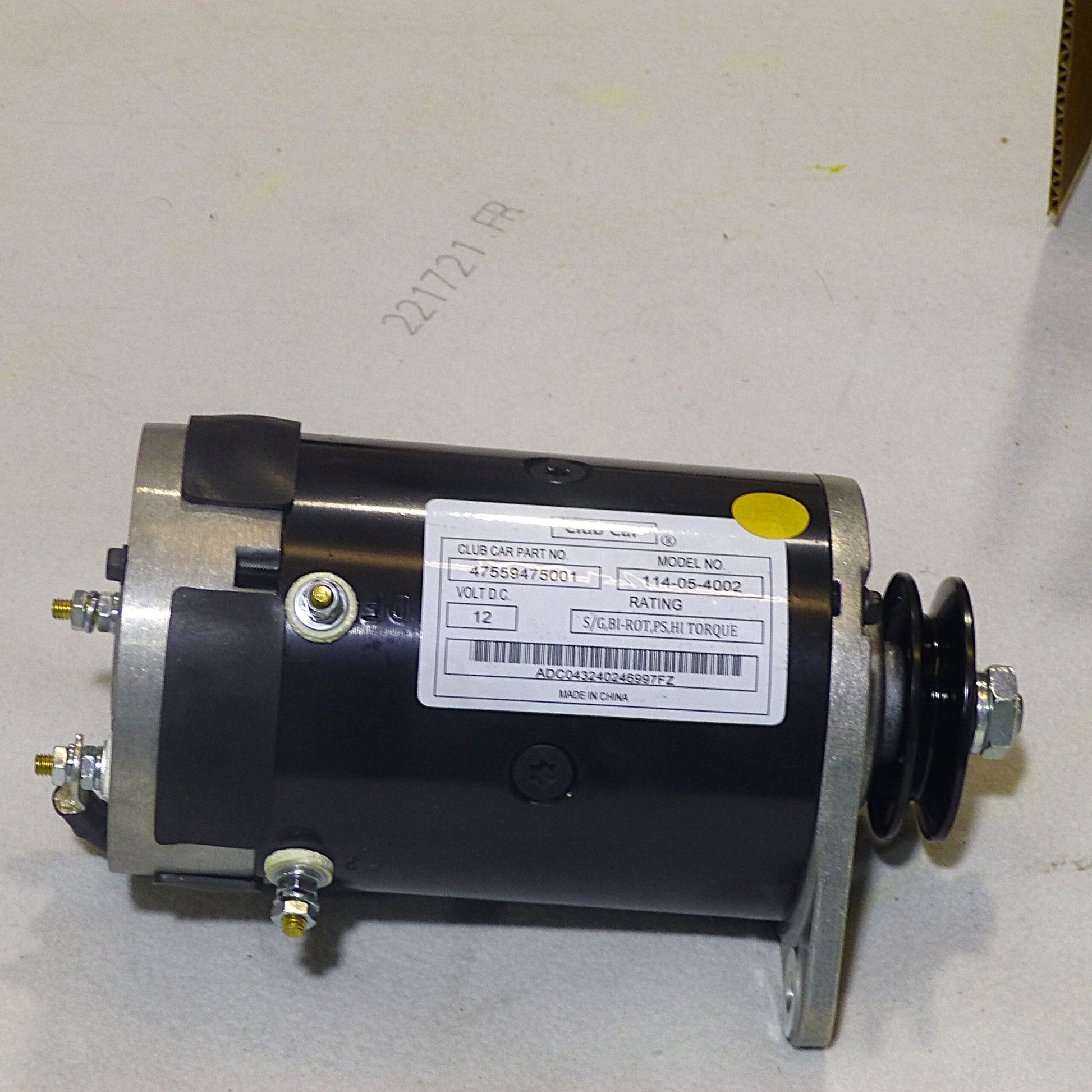 STARTER GENERATOR, EX40, PS - Club Car image 0