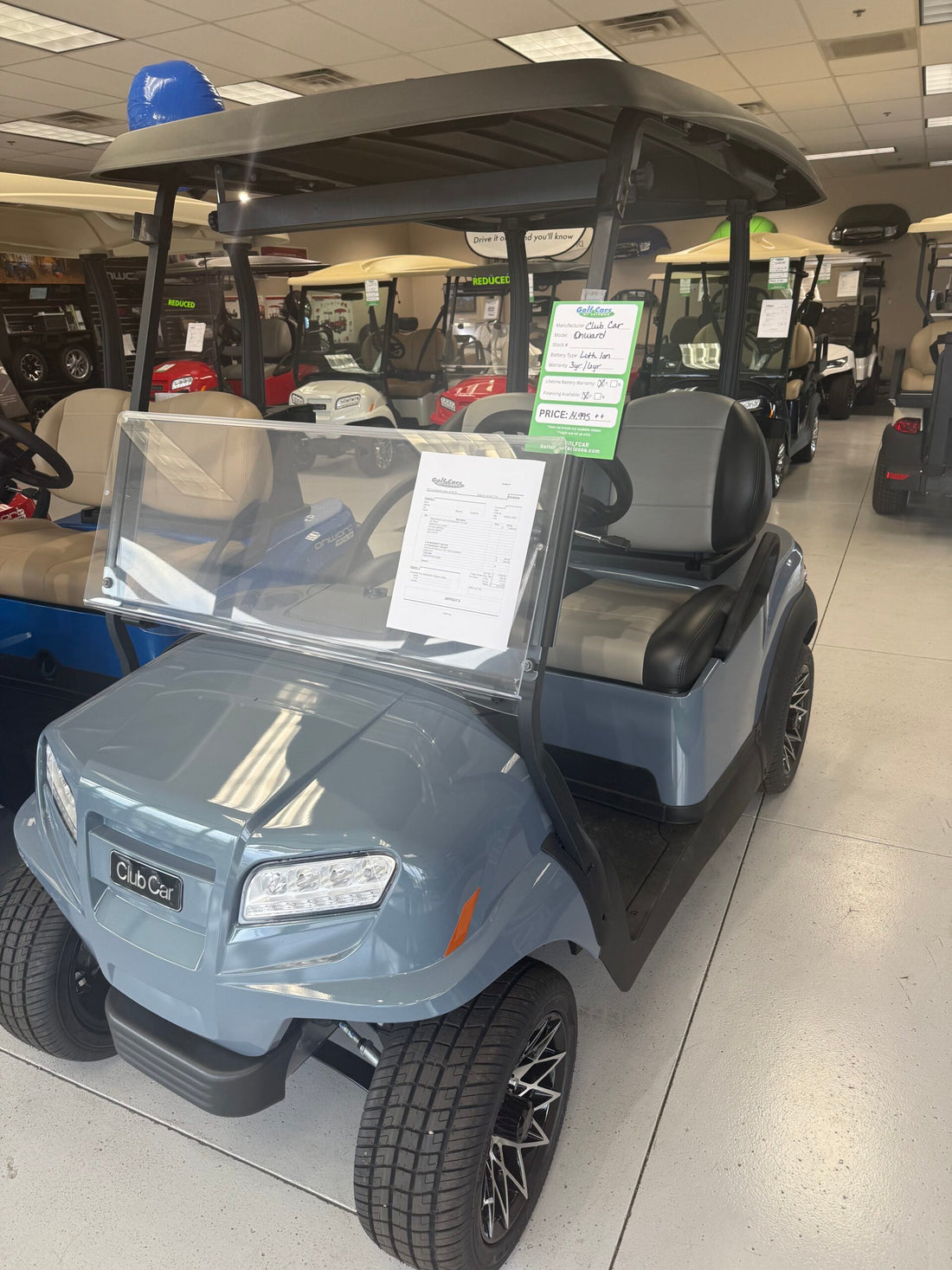 2026 Club Car Onward – 2 Passenger (Pearl Mist) image 0