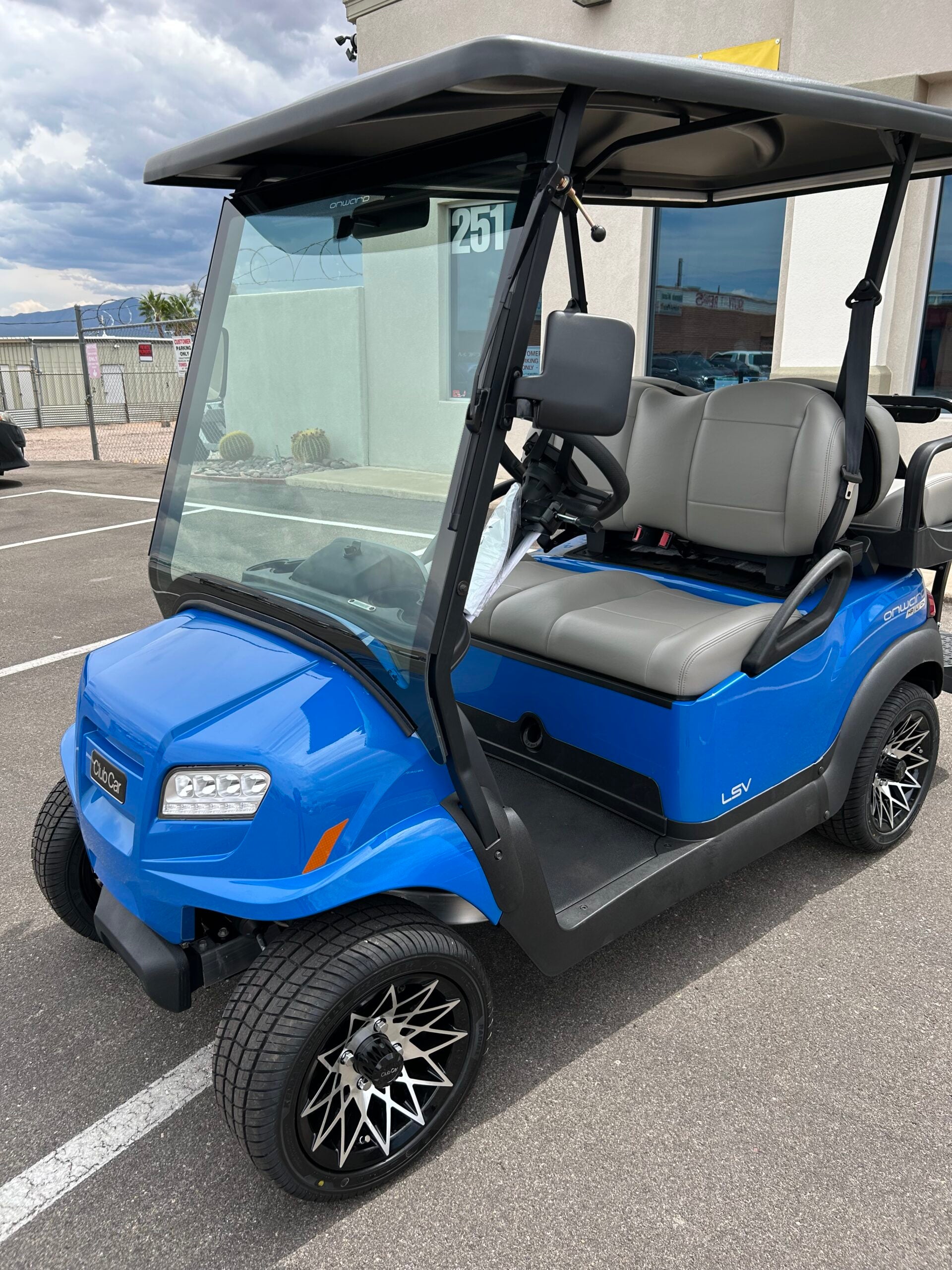 2026 Club Car Onward LSV – Electric Blue -  4 Passenger image 1