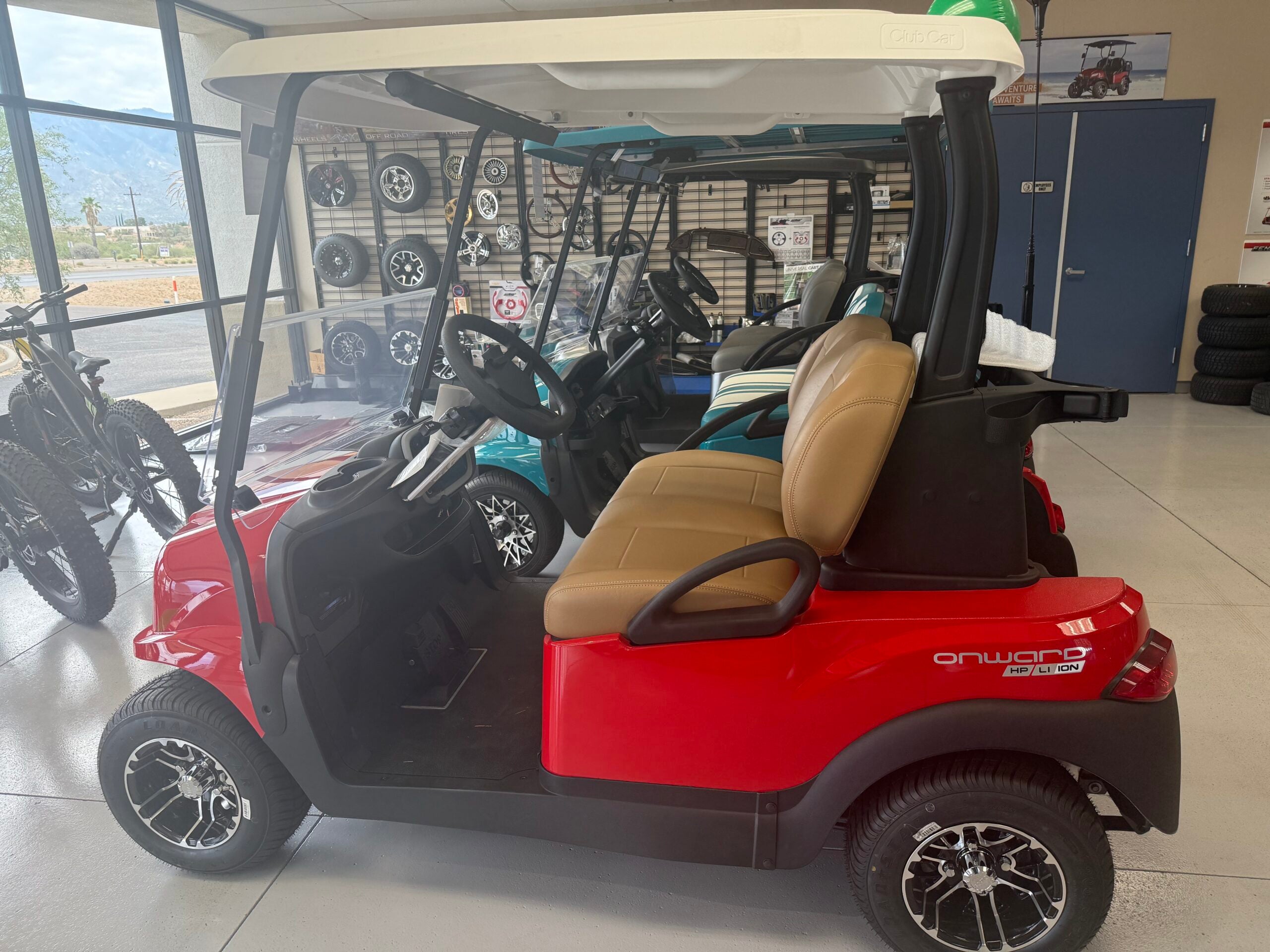 2026 Club Car Onward – 2 Passenger (Red) image 1