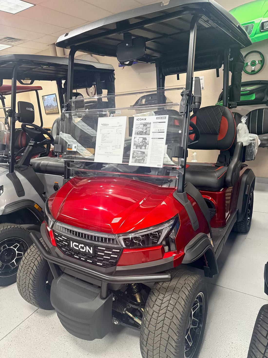 2026 ICON i20X in Red