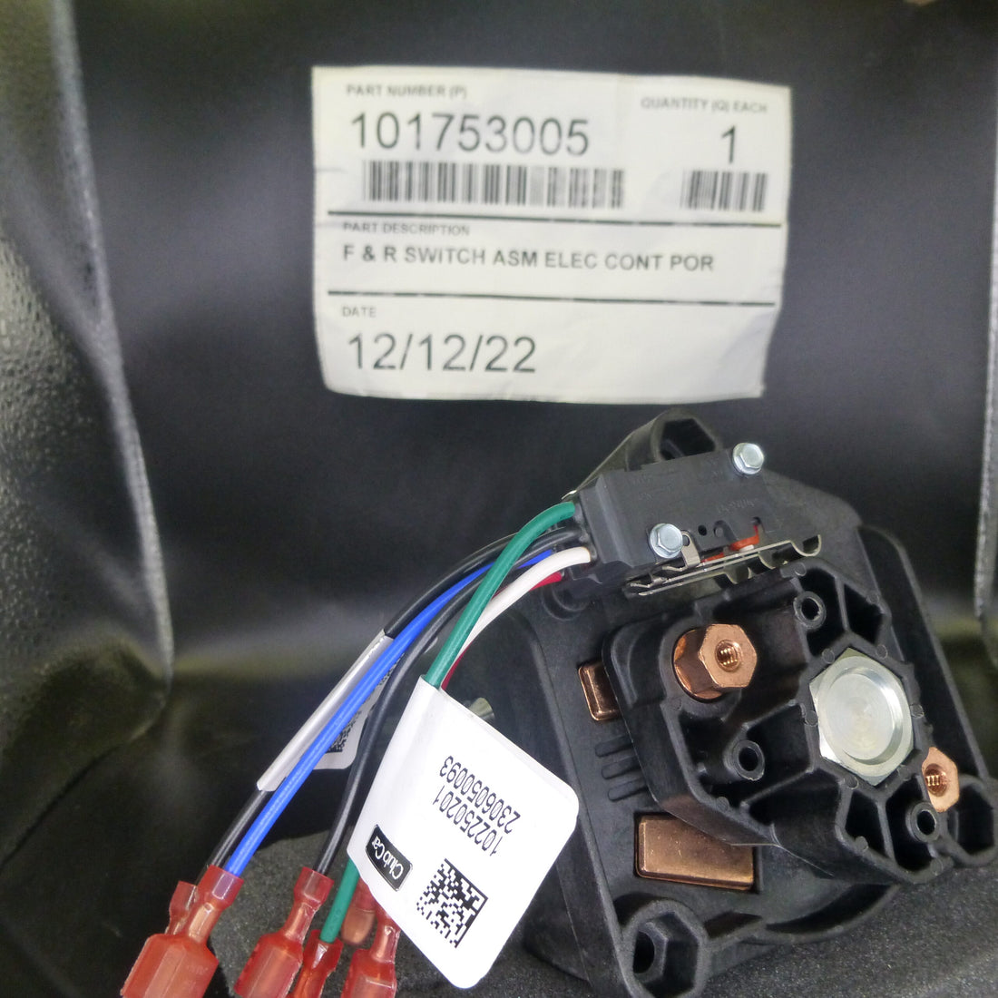 F & R SWITCH ASM ELEC CONT POR image 0