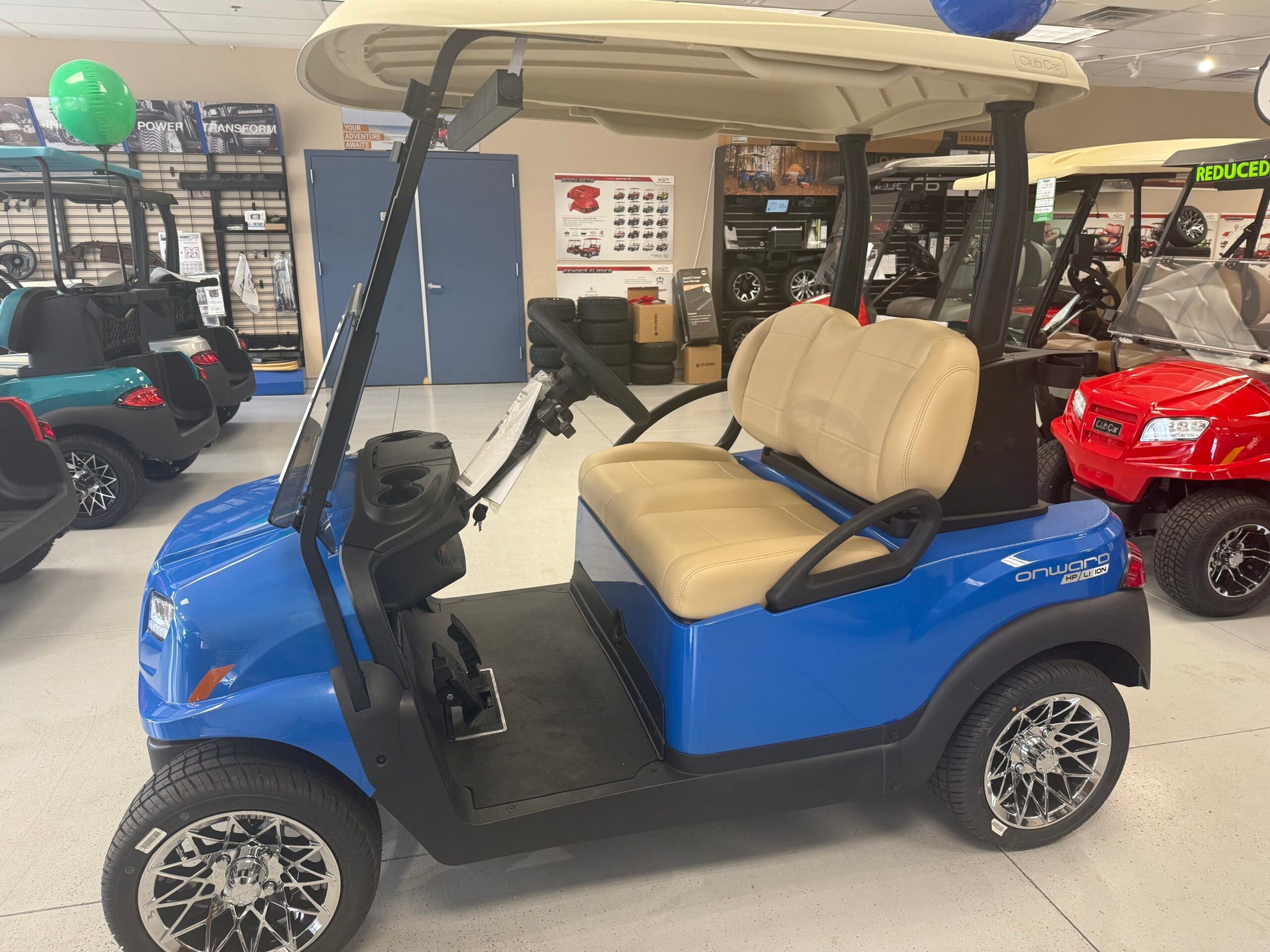 2026 Club Car Onward – Brilliant Blue image 1