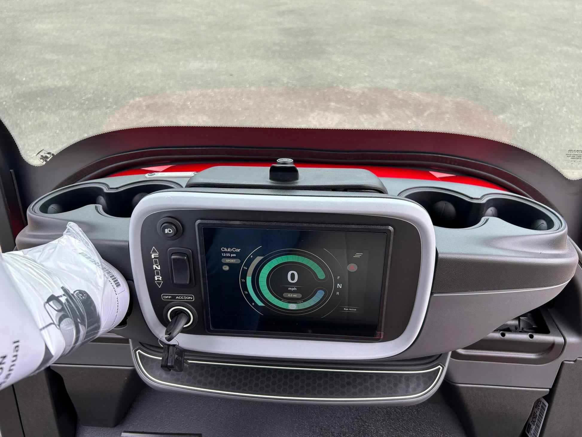 2026 Club Car - 4P - Rally Red image 3