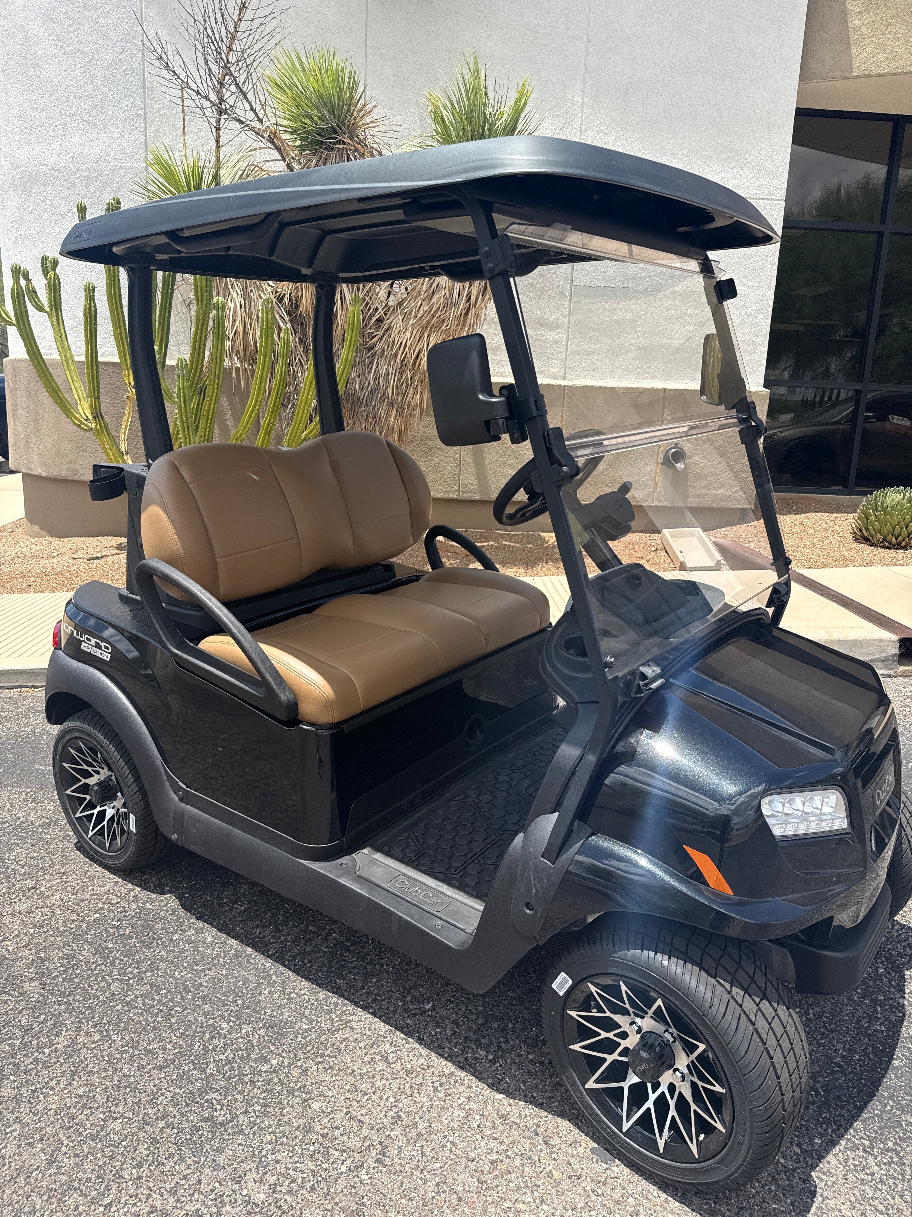 2027 Club Car Onward LI Premium Metallic Black 2 Passenger Golf Cart
