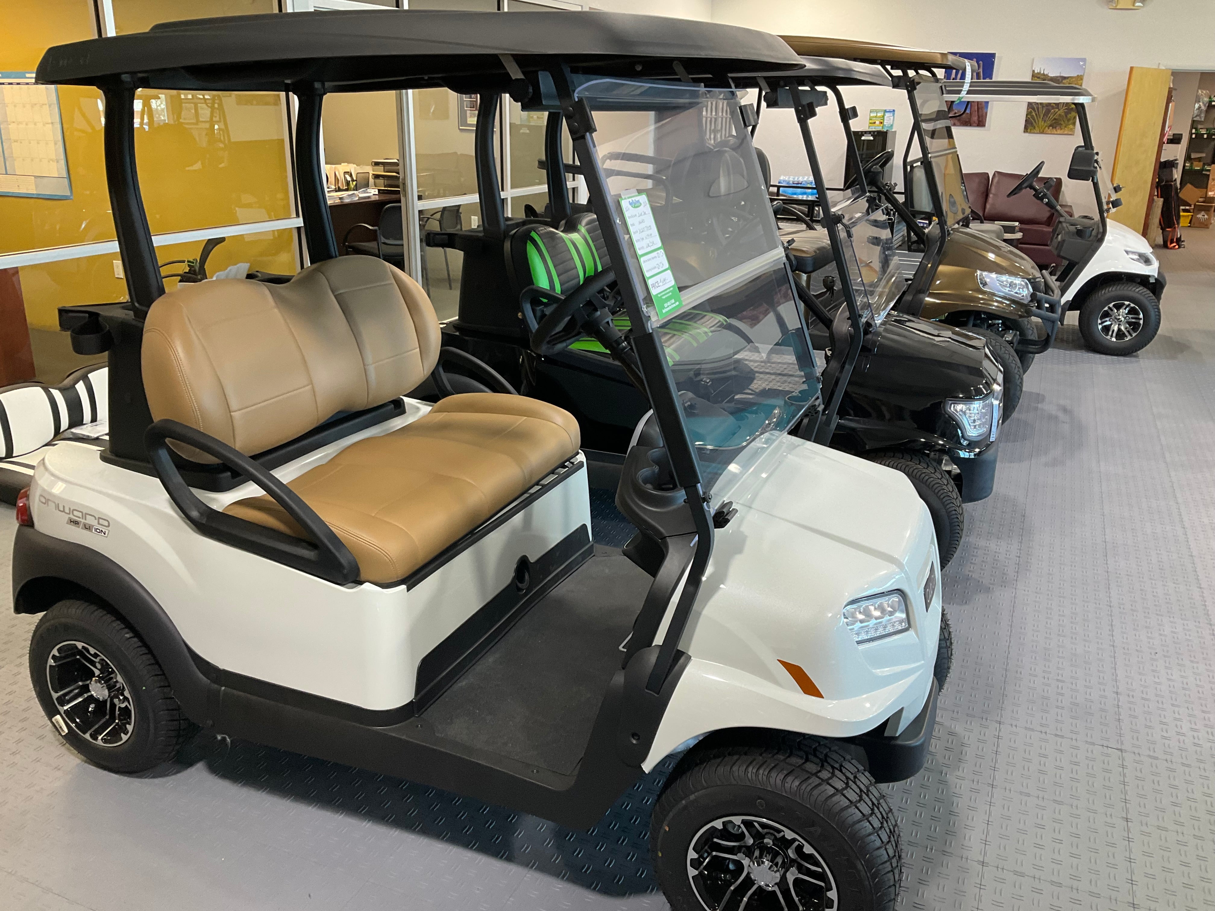 2026 Club Car white golf cart