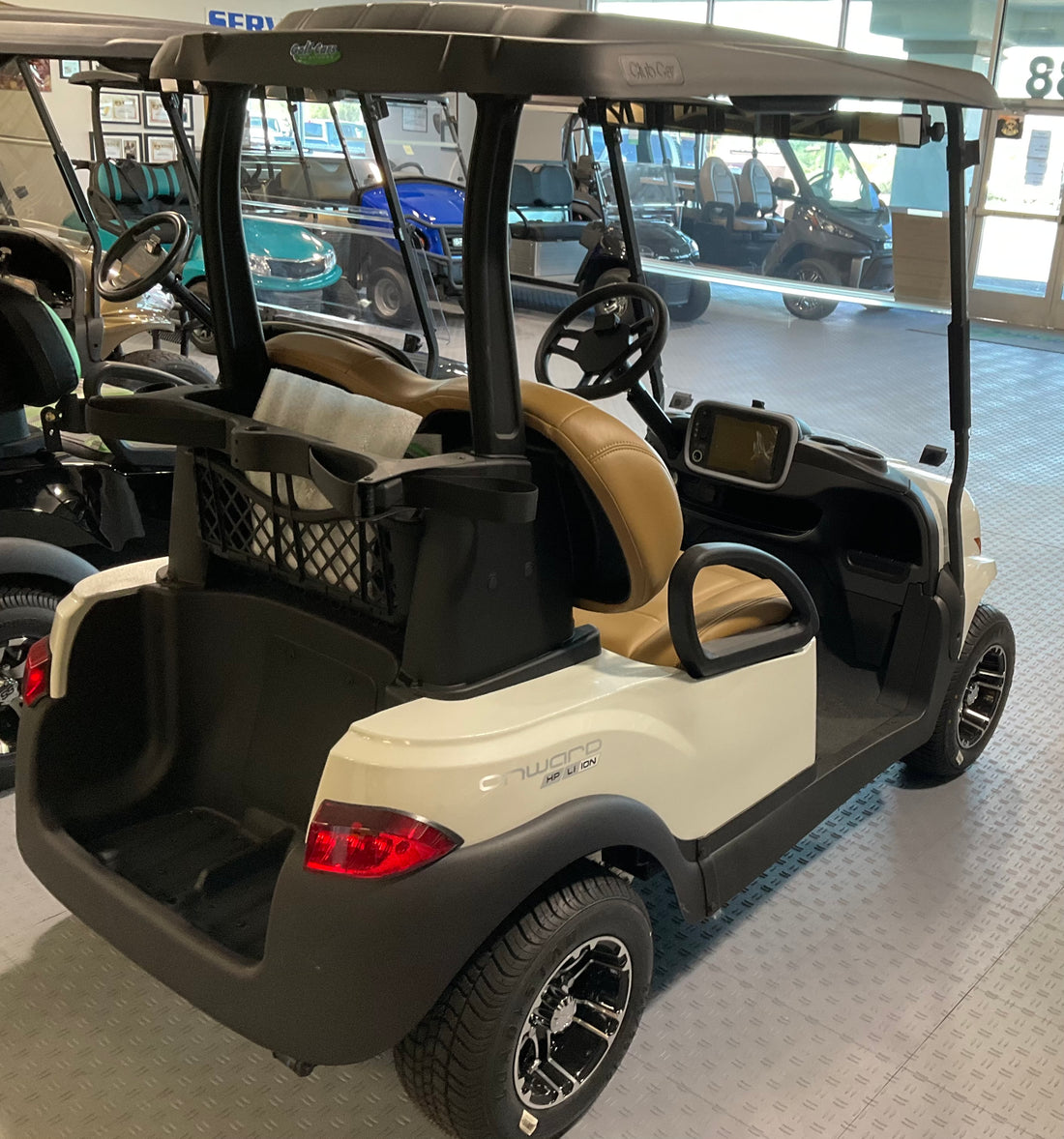 2026 Club Car White 2P Golf Cart