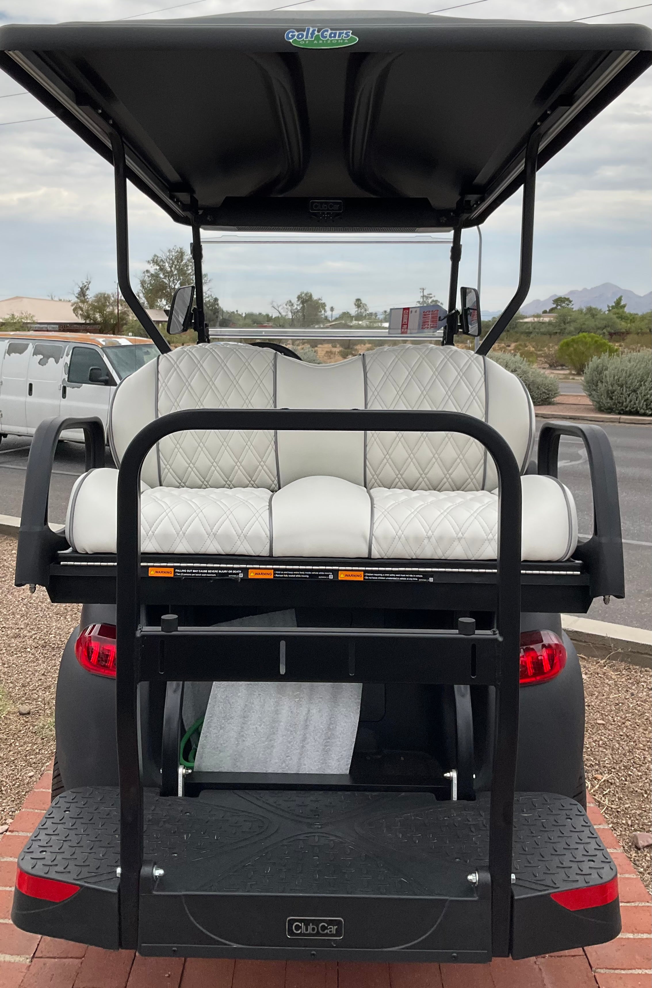2027 Club Car Onward LI Premium Matte Graphite 4 Passenger Golf Cart