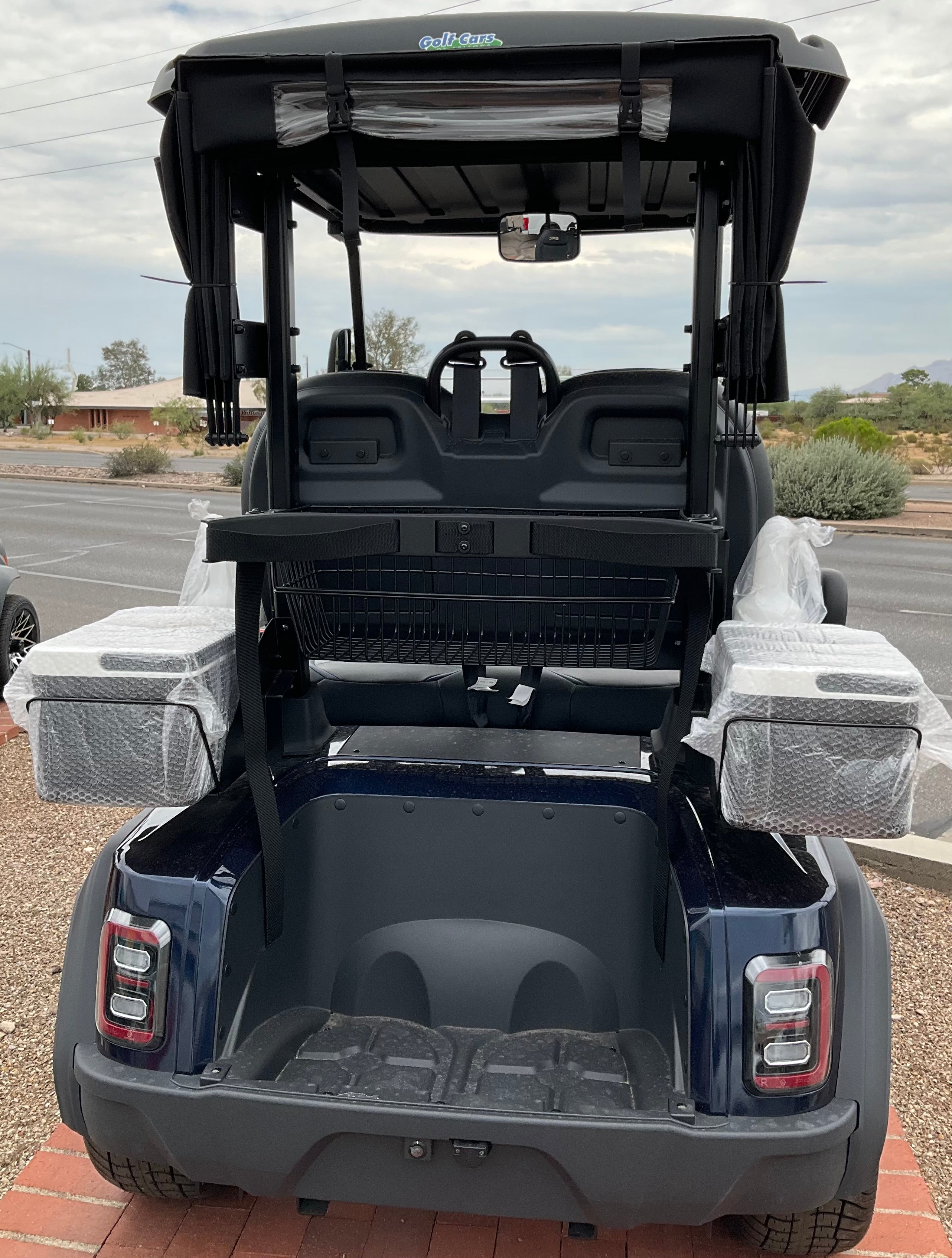 2026 EPIC E20FX Midnight Blue 2 Passenger Golf Cart