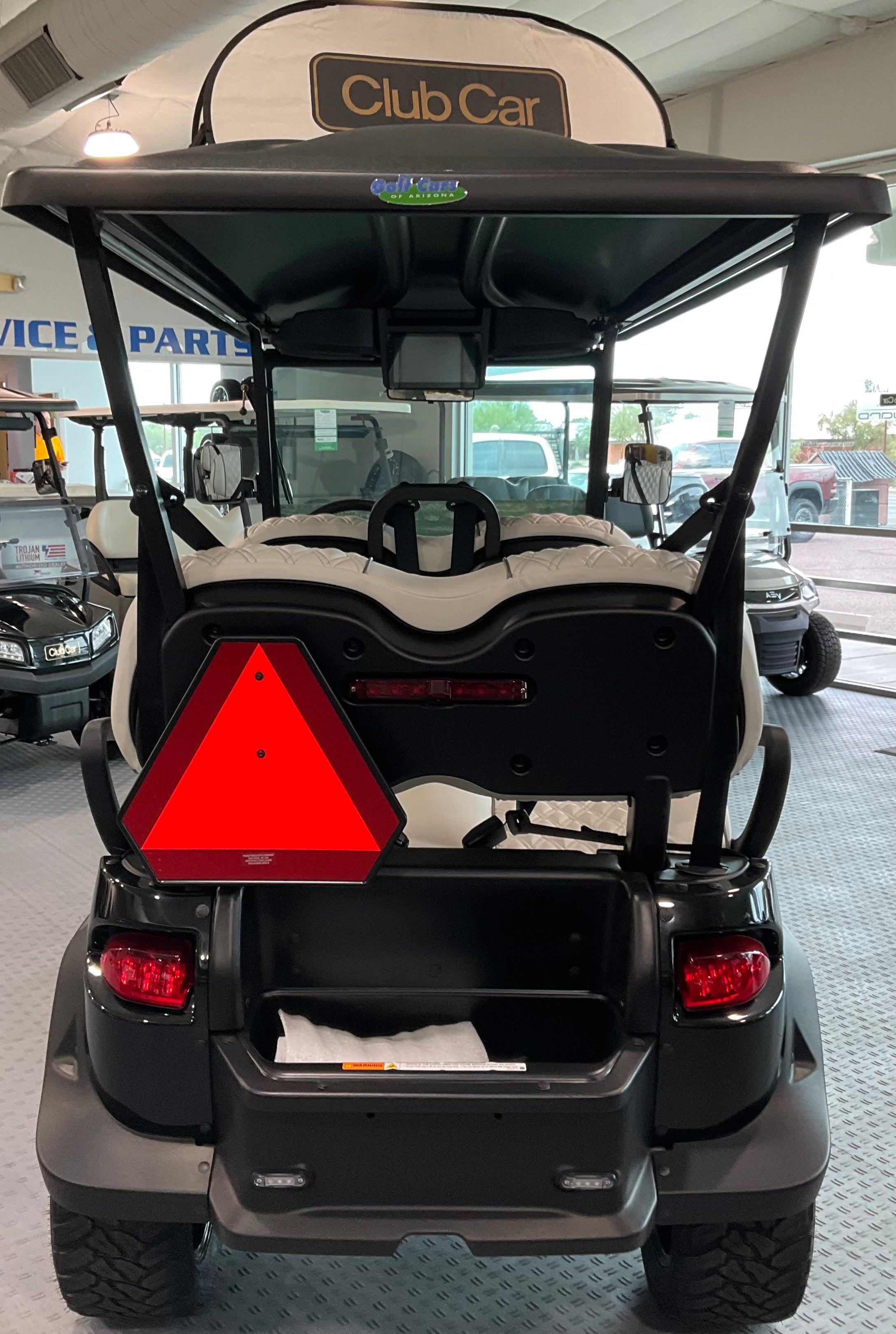 2027 Club Car Onward LSV LI Premium Metallic Black 4 Passenger Golf Cart