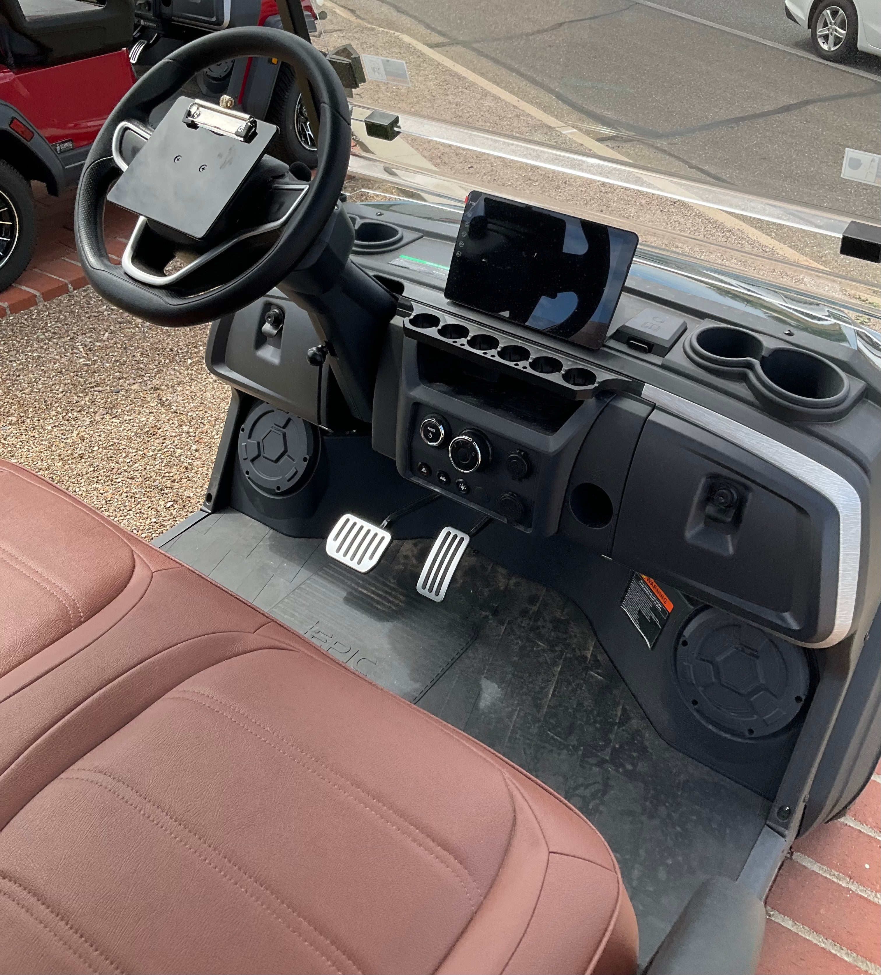 2026 EPIC E20FX Forest Green 2 Passenger Golf Cart