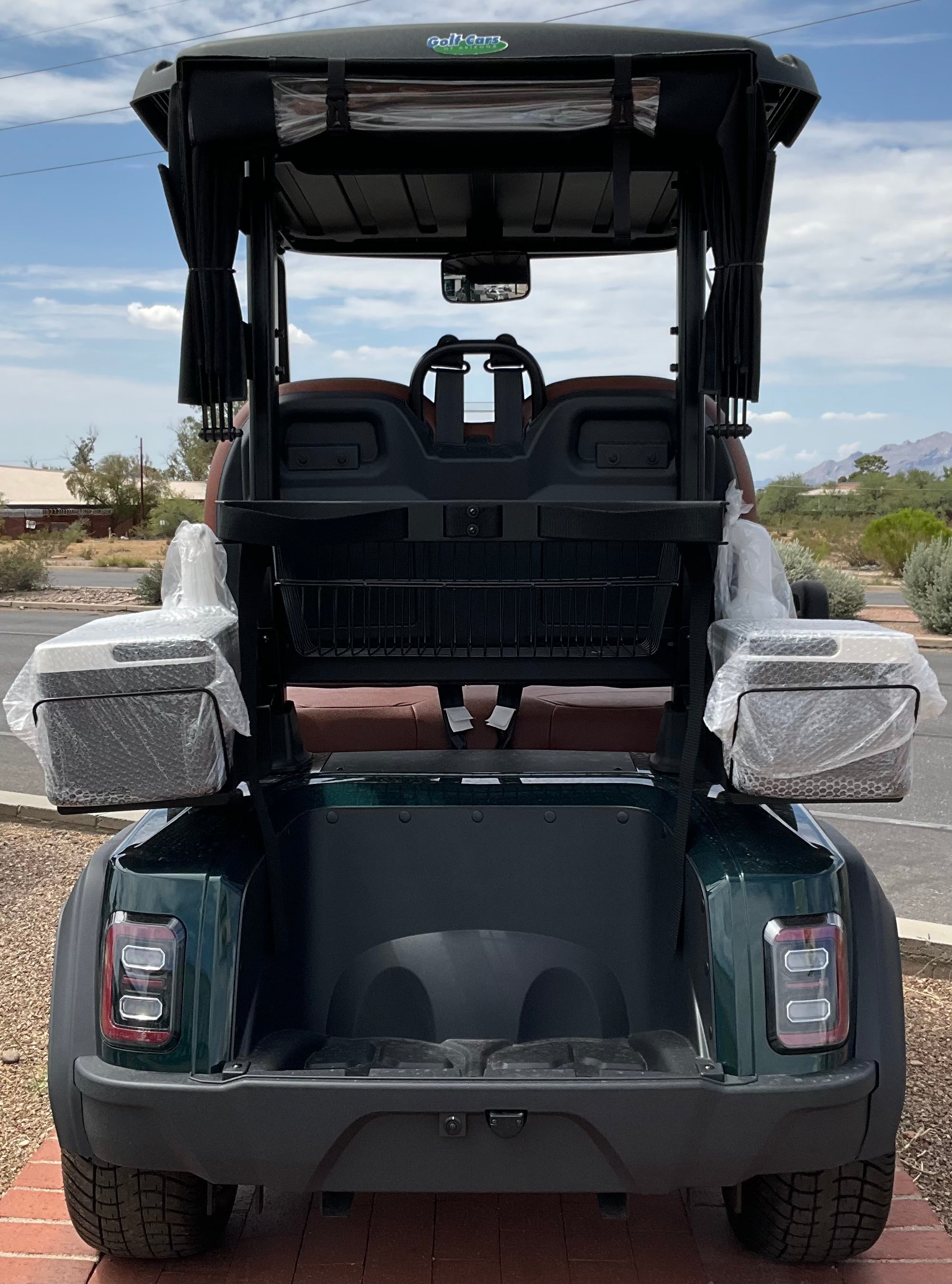 2026 EPIC E20FX Forest Green 2 Passenger Golf Cart