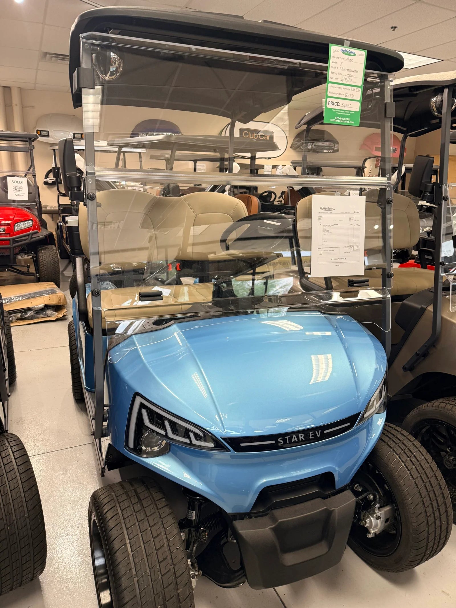 2026 Star EV J Model 2 - Blue