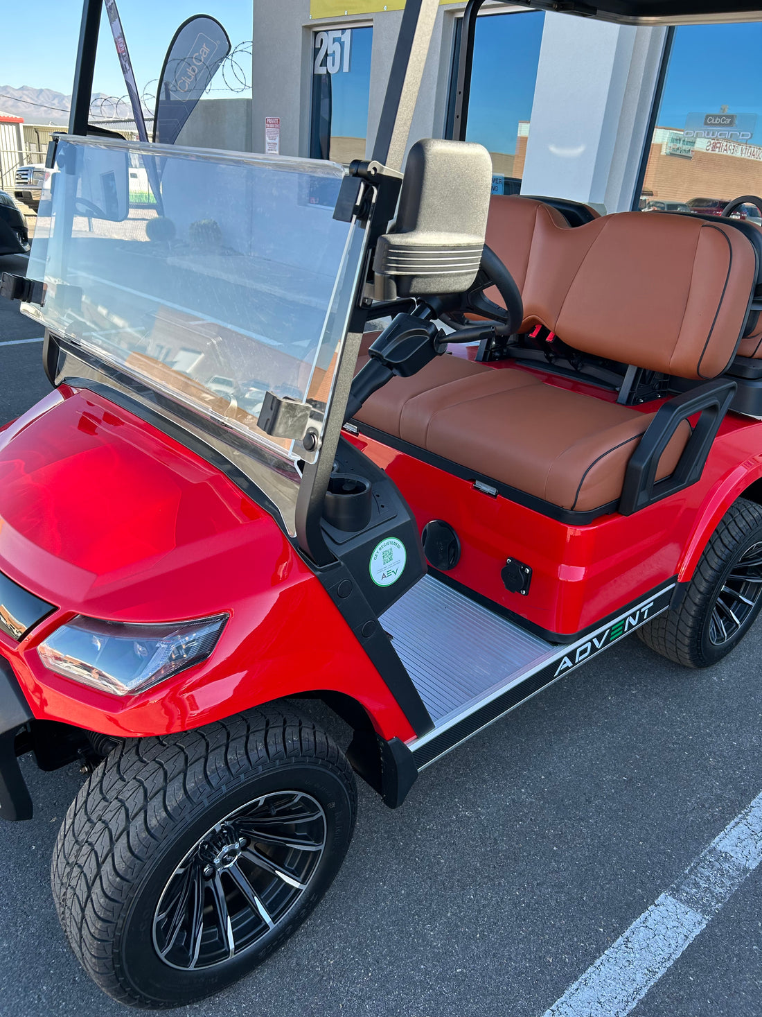 2025 ADVANCED EV ADVENT 4 - RED