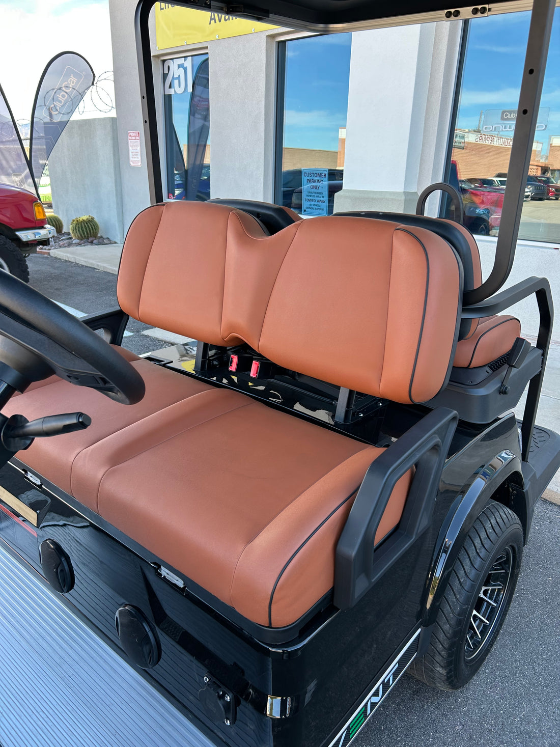 2025 Advanced EV Advent 4 – Black Golf Cart