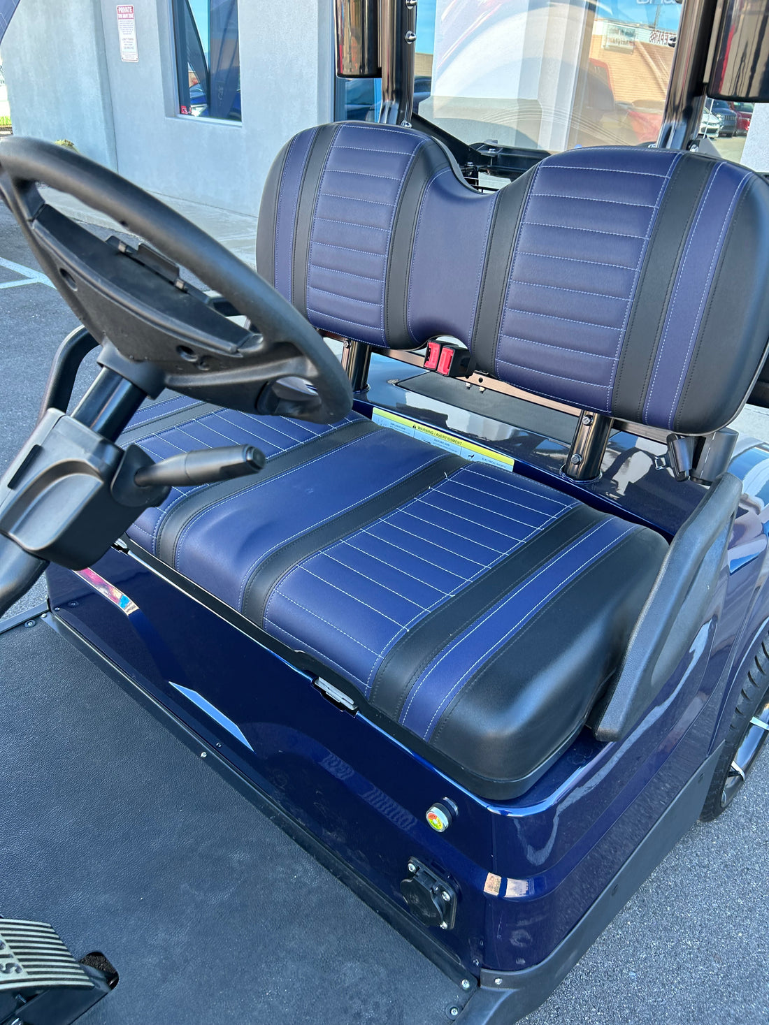 2023 ICON Blue Golf Cart