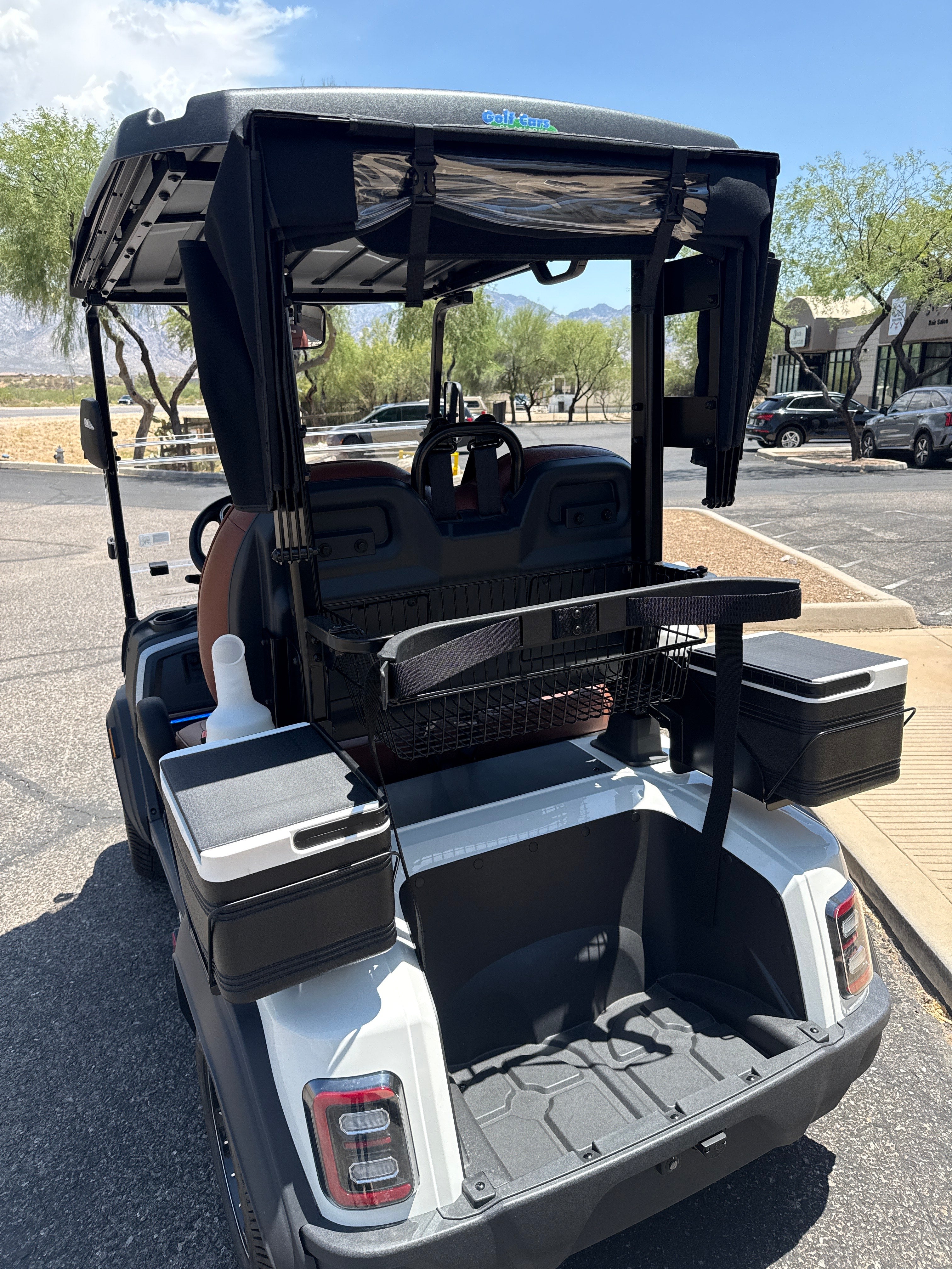 2026 ICON i20X White 2 Passenger Golf Cart