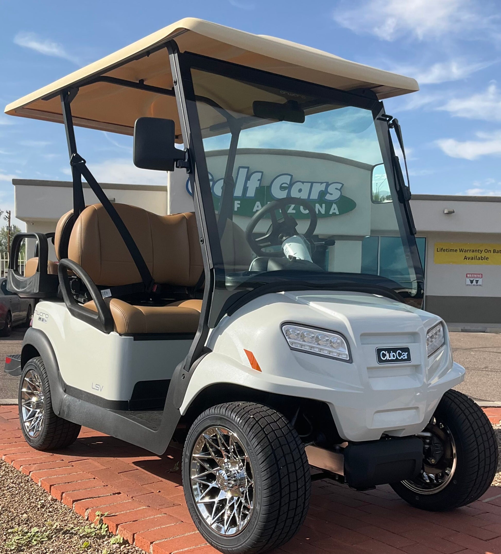 2026 Club Car LSV 4 Passenger White image 2