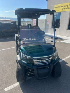 2027 Epic E20FX Golf Cart Green