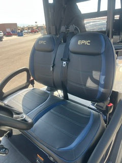 2027 Epic E20FX Golf Cart in Blue